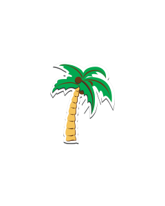 Bogg® Bit  - Palm Tree