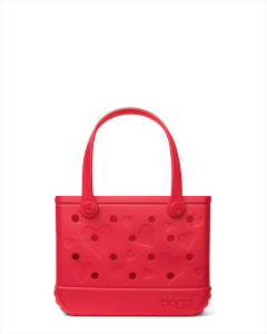 Bitty Bogg Bag - Conversation Hearts Bright Red