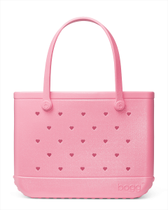 Original Bogg Bag - Heart Shimmer Bubblegum
